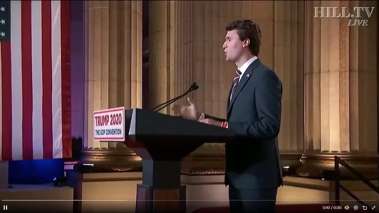 Charlie Kirk: Tuân theo luật pháp, bạn làm việc chăm chỉ, bạn tôn vinh Chúa....