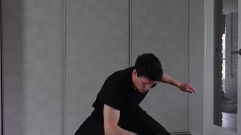 I Try It 🥷😂 (Ninja Pose Kick)