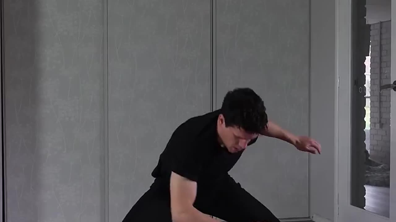 I Try It 🥷😂 (Ninja Pose Kick)