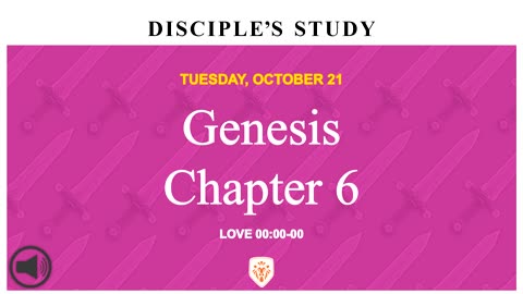Genesis Chapter 6