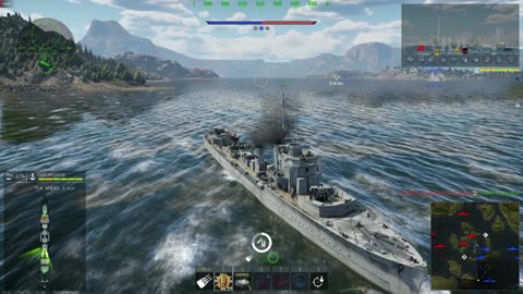 🎮Battleship War Gameplay Compartment Explosion🔥