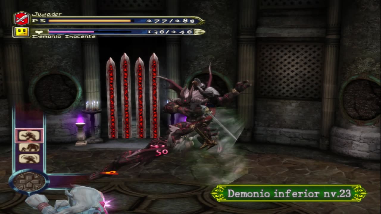 Castlevania Curse Of Darkness Parte 12 Explorando el Bosque de Jigramunt