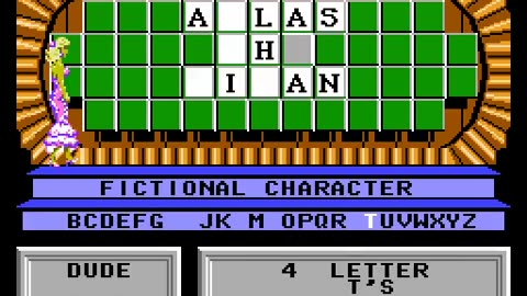 NES Longplay 628 Wheel of Fortune Featuring Vanna White