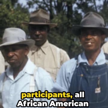 Syphilis experiment on Black men