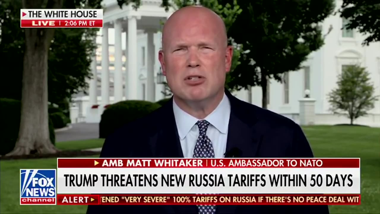 Ambassador Matt Whitaker: "We moved the burden off the American taxpayer"