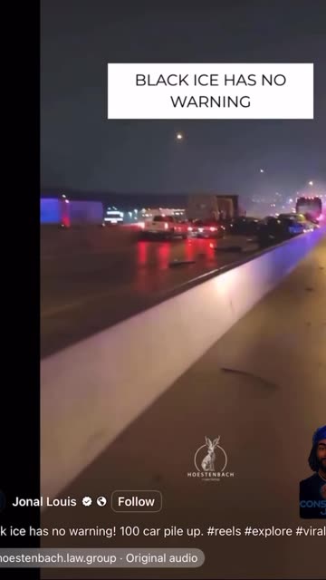 BLACK ICE HAS NO WARNING 🤦‍♂️⚠️🤬🤯‼️