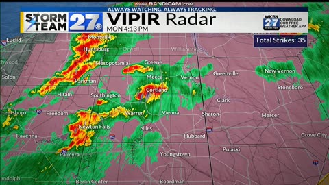 JUNE 9 2025 WKBN 27 FIRST NEWS TRACKING SEVERE WEATHER PART 1