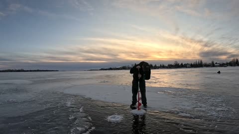 Ice fishing