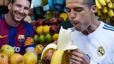Lionel Messi sale mango❤️