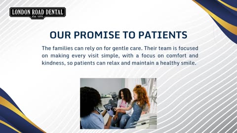 London Road Supports Dental Clinic Lethbridge Needs