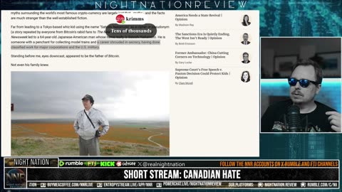 LIVE ON RUMBLE - NIGHTNATION.LIVE | SHORT STREAM