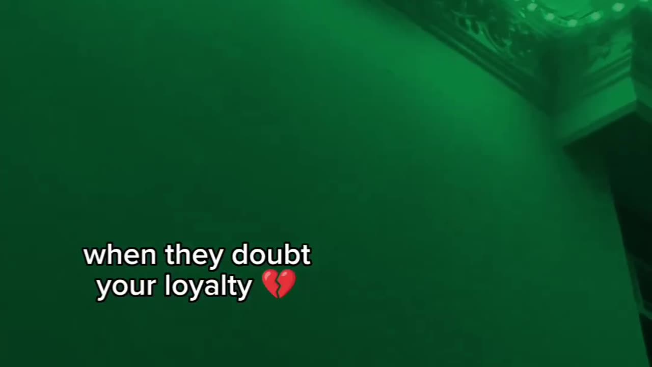POV: When They Doubt Your Loyalty 💔 | The Pain of Being Misjudged