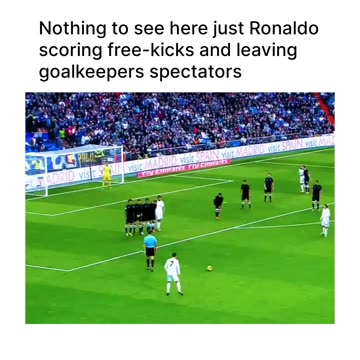 Cristiano Ronaldo free kick