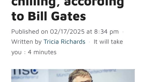 Bill Gates - “Smart Phones Soon To Be Replaced By Electronic Tattoos #electronictattoos #666