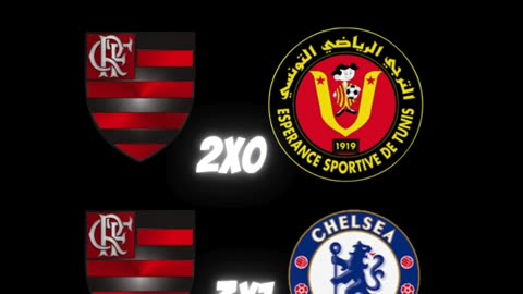 Super Mundial de Clubes. Flamengo 3x1 Chelsea