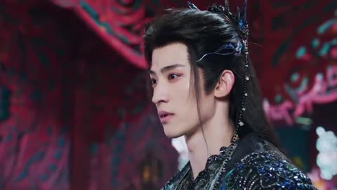 Fan Yue & Bai shuo moonlight mystique fu ling gives chong zhao goodbye kiss episode 39