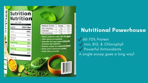 Power Up Naturally with Spirulina Powder Supplement!