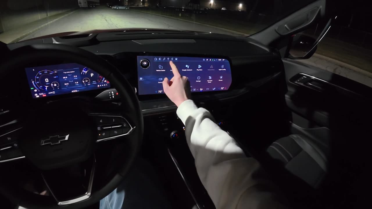 2025 Chevrolet Suburban RST 6.2 - POV Night Drive (Binaural Audio)