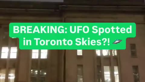 Video circulating about this sighting of a triangular UFO