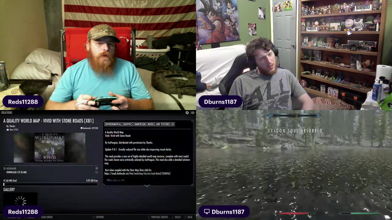 Playing Some Skyrim