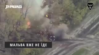 Insane Detonation of a Russian 152mm Heavy Gun Loaded Down with Ammunition