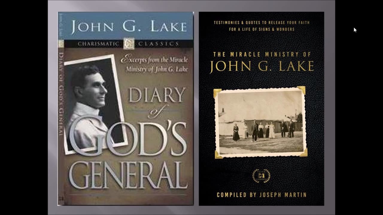 John G. Lake Baptism of the Holy Ghost 1921 Sermon I Part II
