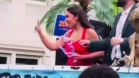 AOC On A Float