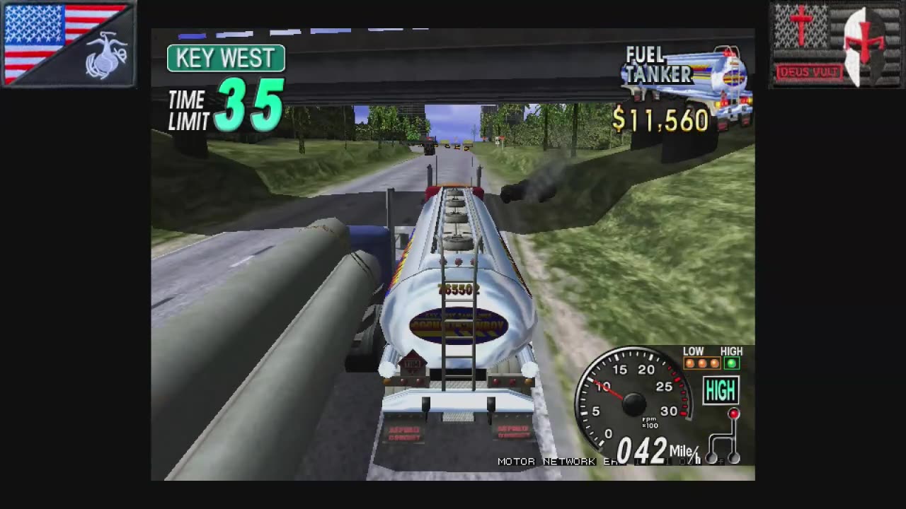 18 Wheeler: American Pro Trucker (Arcade - 2000) [NA Version of "エイティーン･ホイーラー"]