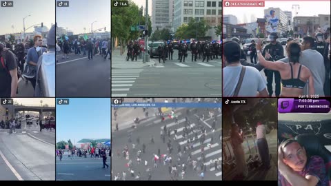 🔴 Monday ICE Protest Los Angeles Seattle