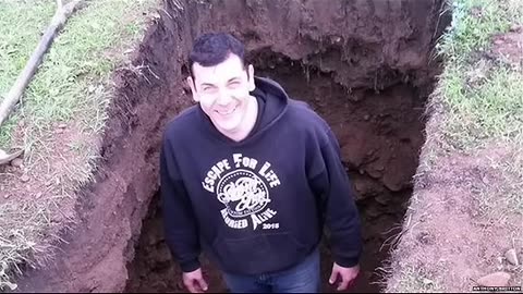 You should never try to bury yourself alive #shorts