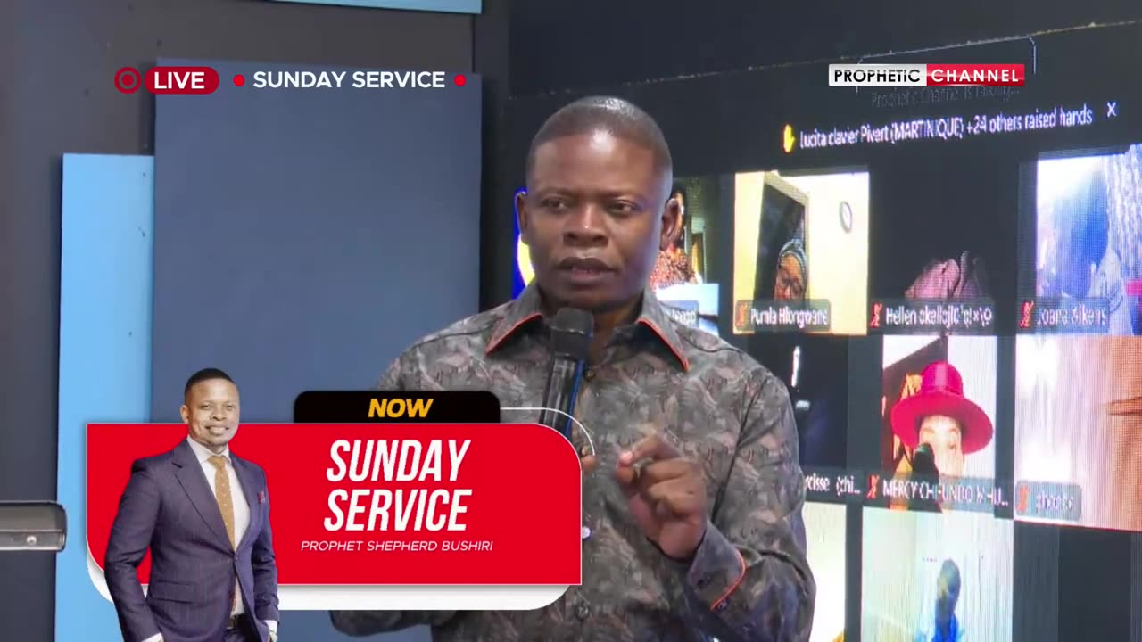 Sunday Service LIVE - ECG -The Jesus Nation Church - PROPHET SHEPHERD BUSHIRI 30.03.2025 [evening]