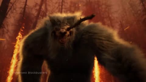 Animated Horror Short Film: The Goat Monster VS Fat Werewolf