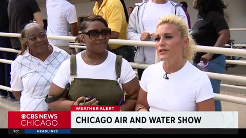 Chicago Air & Water Show brings crowds to the lakefront