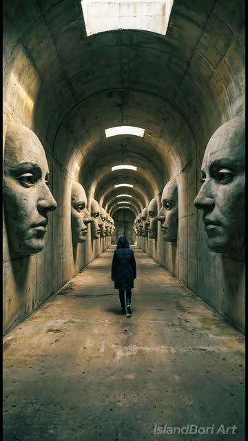 The Corridor of Faces Surreal Video