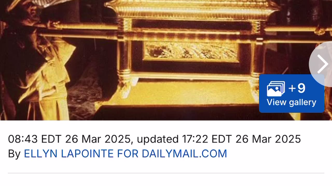 Lies, Lies, and more Lies.. Esau did not find the ark of the covenant