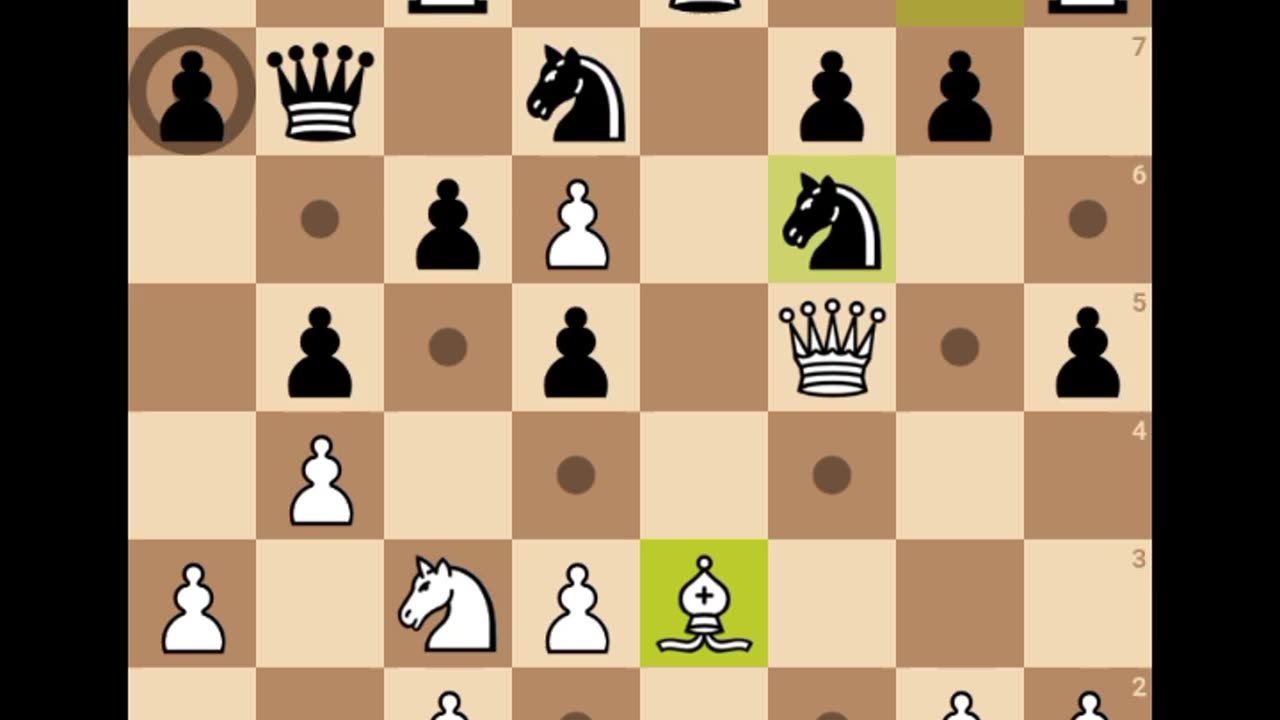 Tactic play chess with traing newbie