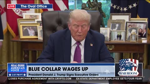 BLUE COLLAR WAGES ARE UP AT THE FASTEST RATE