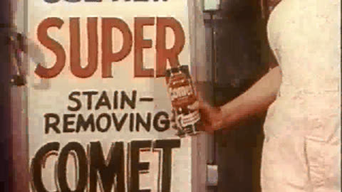 Commercial - Comet Cleanser w Josephine The Plumber