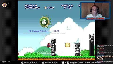 ayupcc - Callum's Corner - 02/06/25 - Mario Monday