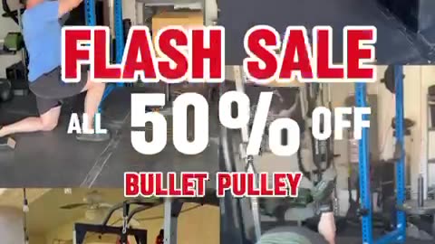 50% Off Bullet Pulley Best Deal for Your Home Gym