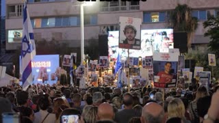Masivas manifestaciones en Israel por la liberación de los rehenes y el alto al fuego en Gaza