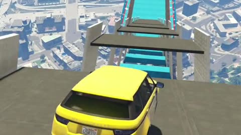 Range Rover high jump. 🫣😱