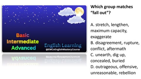 Advanced American English Quiz; Lesson 3; Part 3