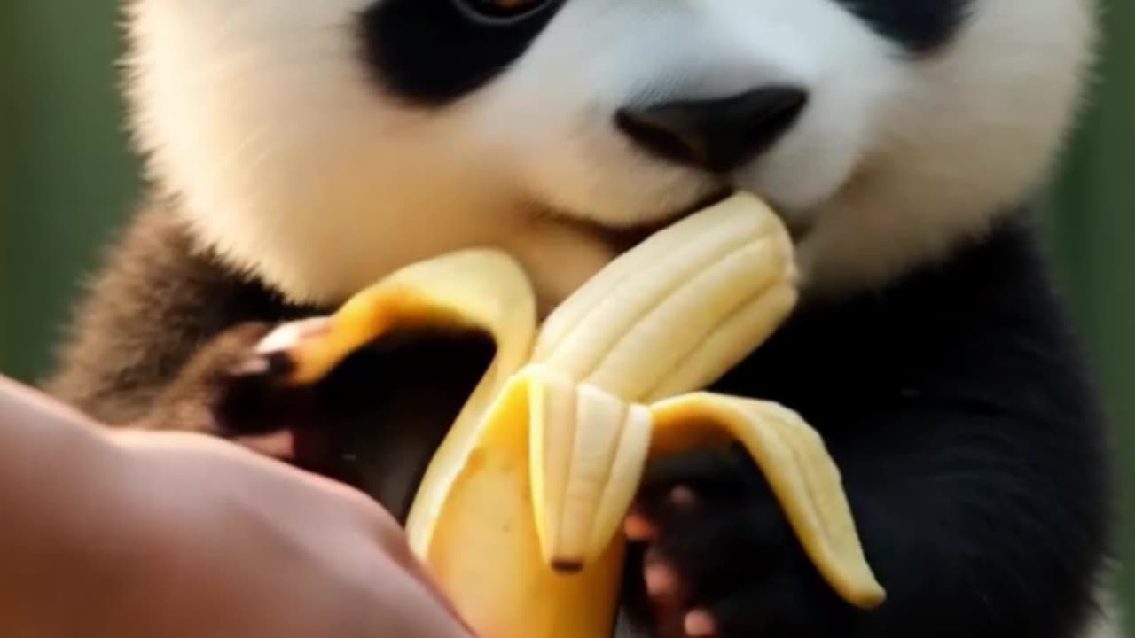 🍌 🐼 Molo Banana Madness! Don’t Eat So Fast #shahpublishing #molothepanda #cutepanda #cute #pets