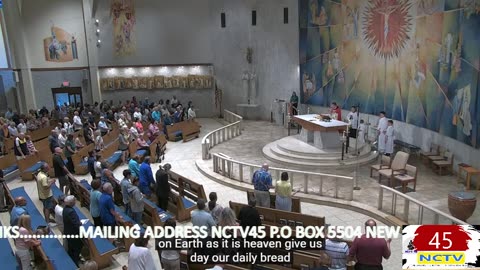 NCTV45 CATHOLIC MASS HOLY SPIRIT PARISH (ST VITUS) 4 PM SAT JUNE 28 2025