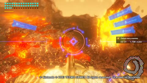 Hyrule Warriors Age Of Calamity Guerreros De Hyrule La Era De Calamidad Volcanic Defense
