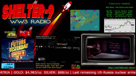 87.9FM-The Prep! | LIVE 24/7 Music/WW3-News/Prepping/Wx