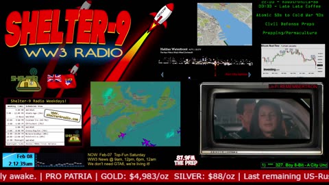 87.9FM-The Prep! | LIVE 24/7 Music/WW3-News/Prepping/Wx