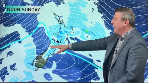 NZ: Gales, isolated thunderstorms, some snow & sunshine too!