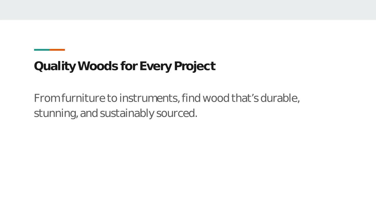 Exotic Wood Zone – Where Craftsmanship Begins